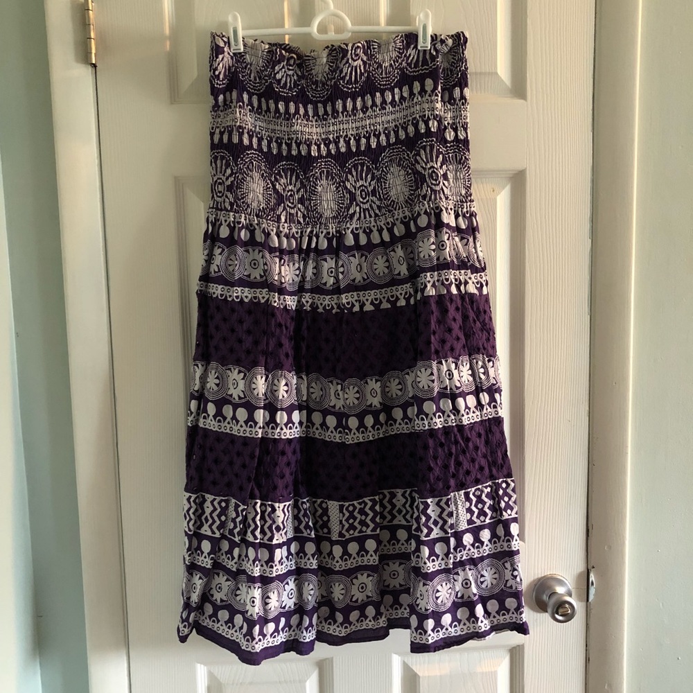 Sleeveless Tube Dress